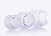Silver Aluminum Lid Cosmetic Cream Jar Safety Good Sealing Performance