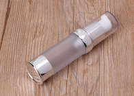 Frosted 30 Ml Airless Cosmetic Bottles  BPA Free Environmental Friendly