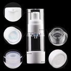 AS / PP Airless Cosmetic Bottles Smooth Surface Shatter Resistant