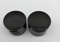 Black Cosmetic Bottle Caps 20 MM 24 MM Flip Top Dispensing Caps