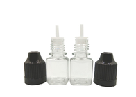 Square Shape Plastic Squeeze Dropper Bottles Customized Color And Sizes