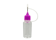 PET  Soft 	Smoke Oil Bottle Steel Needle Plastic Eye Dropper Bottles