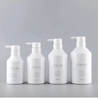 Refillable Sloping Shoulder Cosmetic Spray Bottles Shower Gel Shampoo Plastic Bottle 350ml 500ml