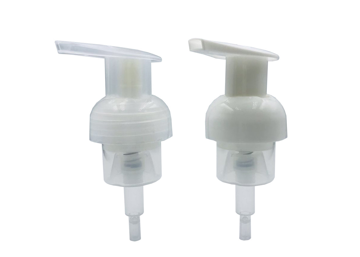 Transparent 40mm Foaming Soap Pumps Harmless  Eco Friendly Safe To Use