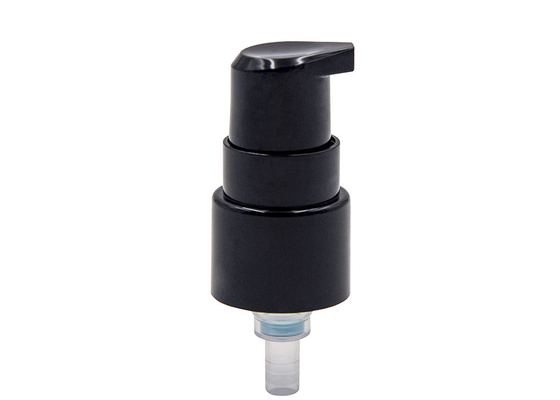 Black Plastic Treatment Pump Cosmetic  Lotions Cream Pump Dispenser