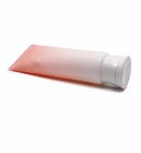 Empty Cosmetic Transparent Plastic Tube Flip Top Cap Face Wash Cream Soft Tube