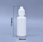 Empty Plastic Squeezable Eye Liquid Dropper Bottles 10ml 60ml 120ml