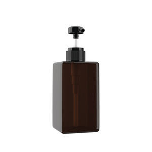 Screen Printing Surface Cosmetic PETG Bottle MOQ 10000pcs Black