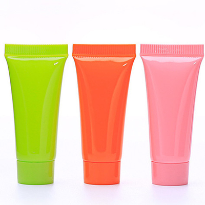 150G Oval Twist Cap Cosmetic Tube Flip Top Cap For Face Wash Cream