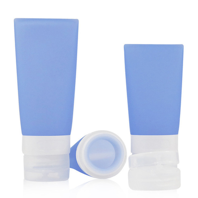 150G Oval Twist Cap Cosmetic Tube Flip Top Cap For Face Wash Cream