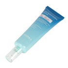 Flat Bb Cream Tube Cosmetics Lip Gloss Tubes With Brush