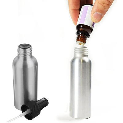 Lotion Perfume Refillable Aluminum Spray Bottle 30ml 50ml 100ml 120ml 150ml