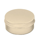 60g 80g 100g 120g Lotion White Aluminum Jar Metal Tin Container