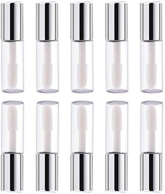 PETG Refillable Lipstick Tube Makeup Tool Set Square / Round In Various Sizes