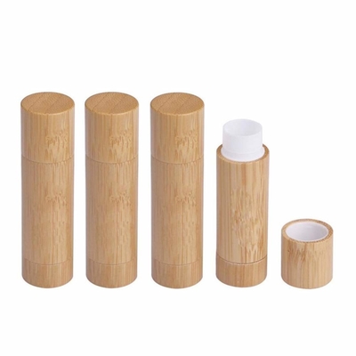 Square / Round AS Refillable Lipstick Tube With Rubber Stopper