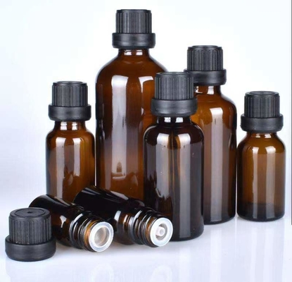 Plastic Cosmetic Oil Bottle With Hot Stamping / Label / Silk Screen Printing