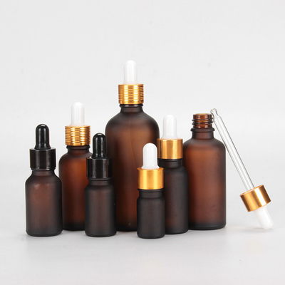 Screw / Cork / Dropper Closure Empty Essential Oil Bottles 2.5*2.5*7.5cm/3.5*3.5*9cm/4.5*4.5*11cm