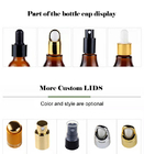 20g / 30g / 50g Cosmetic Essential Oil Glass Bottle Smooth / Frosted / Spray-Painted Customized Logo