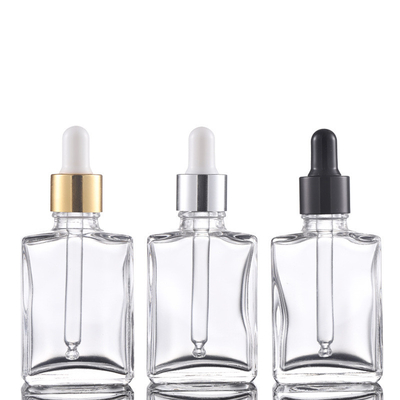 Screw / Cork / Dropper Closure Empty Essential Oil Bottles 2.5*2.5*7.5cm/3.5*3.5*9cm/4.5*4.5*11cm