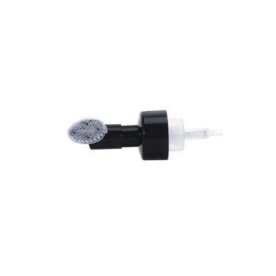 42mm Mousse Foam Pump Dispenser Facial Soap Plastic Silicone Brush Pump Spray Bottle PP Plastic Facial Heart Shaped