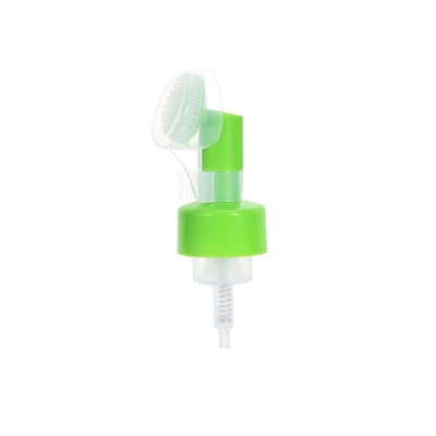 Plastics Silicone Brush Foam Pump 42/410 43/410 Facial Cleanser Soap Dispenser