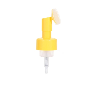 Plastics Silicone Brush Foam Pump 42/410 43/410 Facial Cleanser Soap Dispenser