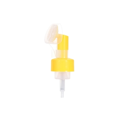 Plastics Silicone Brush Foam Pump 42/410 43/410 Facial Cleanser Soap Dispenser