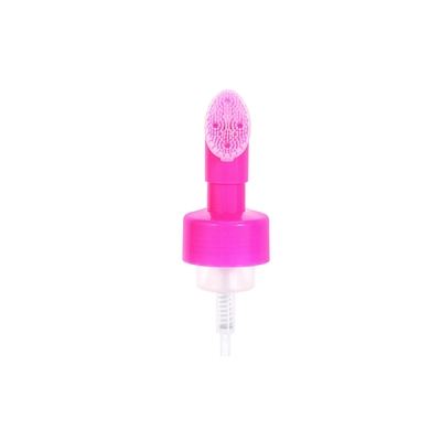 Plastics Silicone Brush Foam Pump 42/410 43/410 Facial Cleanser Soap Dispenser