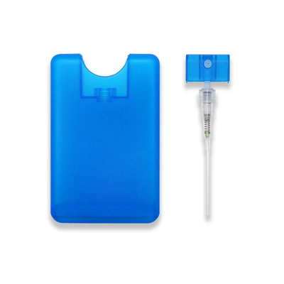 Credit Card Size Cosmetic Packaging Plastic Perfume Bottle with Custom Logo Pump Sprayer