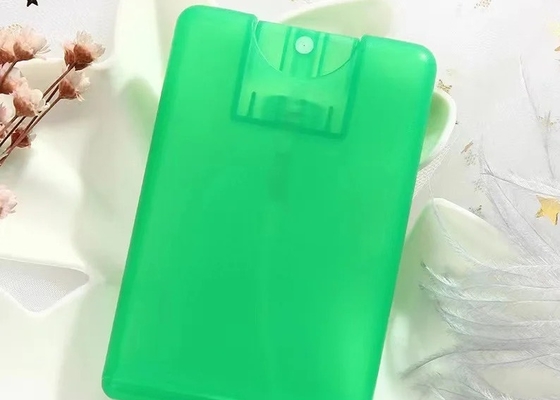 Compact Mini Plastic Pocket Spray Perfume Hand Sanitizer Credit Card Bottle With Plastic Nozzle