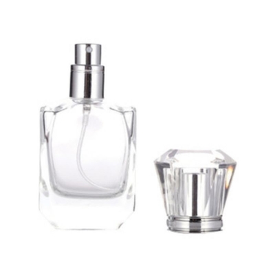 Perfume Glass Spray Bottle Customizable Color Model With Packaging And Screen Printing