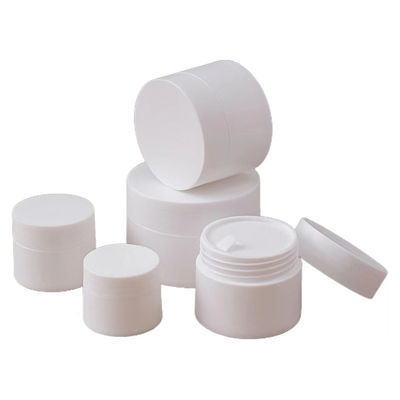 10ml 30ml 50ml 75ml Double-layer PP Plastic Cream Jar with Inner Liners for Skin Care Facial Cream