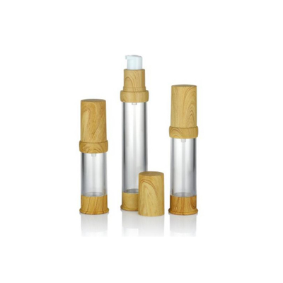 50ml 120ml Straight Round Toner Bottle Airless Lotion Container Double Wall