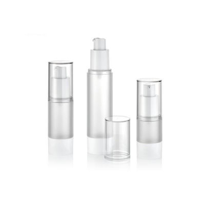 Customized 15ml 30ml 50ml Plastic Airless Pump Vacuum Cosmetic Bottle Leakproof Controlled Dispensing Cream Lotion Packaging