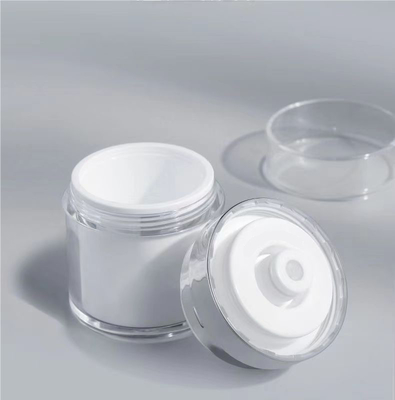 30ml 50ml Aluminum Outer Airless Pump Bottle For Skin Care Cosmetic Packaging Facial Serum