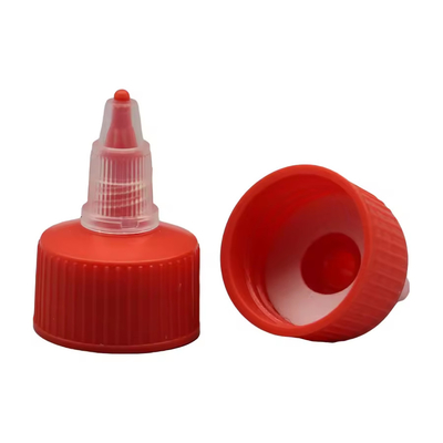 24mm 28mm PP Plastic Caps For Bottles Screw Twist Top