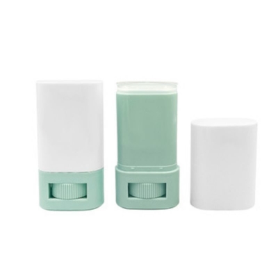 Sample Provided Freely Sunscreen And Body Cream Rotating Retractable Plastic Bottles With Lgo Artwork Screen Printing