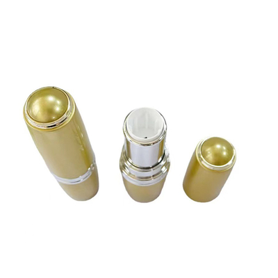 3g Customized Colorful Plastic Empty Lip Gloss Container Cosmetic Packaging Round Lipstick Tube