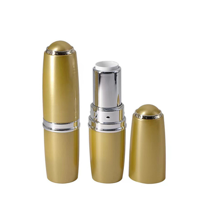 3g Customized Colorful Plastic Empty Lip Gloss Container Cosmetic Packaging Round Lipstick Tube