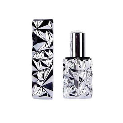 Lipstick Outer Black Inner Silver Tubes Refillable Lip Balm Tubes Lip Gloss Tube Holder For Containers