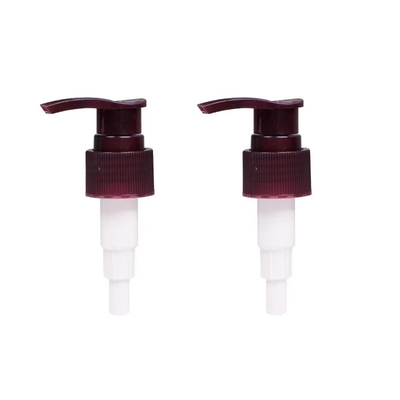 24mm 28mm Screw Spring Inside Lotion Pump With 1.5cc Dosage for Different Cap Types