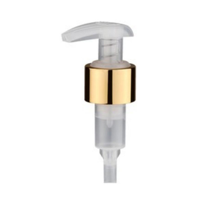 UV Silver Lotion Pump and Plastic Body Material for 24/410 Aluminum Cosmetic Bottle