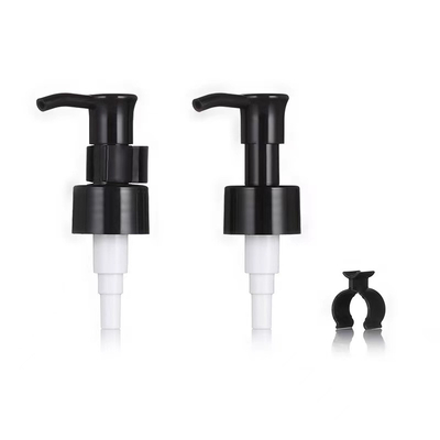Versatile 20mm 24mm Ribbed Closure Lotion Pump With Clip