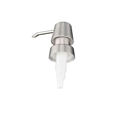 28mm Stainless Steel Lotion Pump For Bathroom Cosmetic