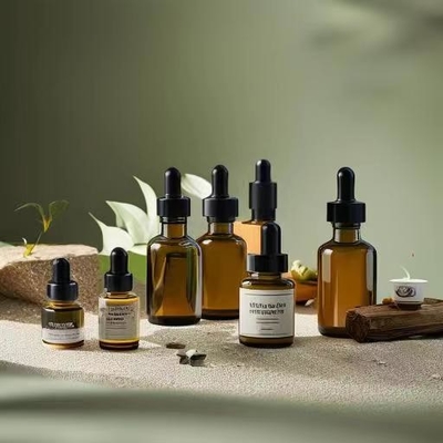 Custom Logo 5ml 10ml 15ml 20ml 30ml Small Capacity Essential Oil Bottle