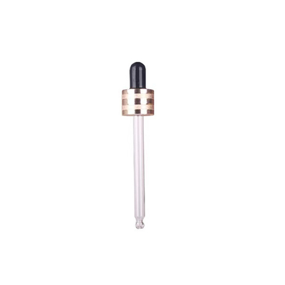 Custom Color 18mm 20mm 24mm Pp Plastic Glass Dropper For Essential Oil Bottle