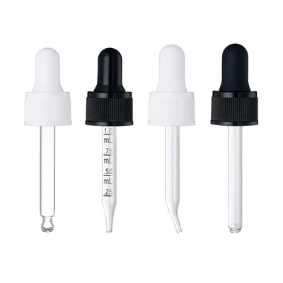 Convenient 20mm Pp Plastic Glass Dropper With Tick Mark for Precise Measurements