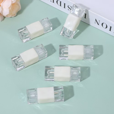 Custom 4g Empty Round Mouth Lipstick Tube With Rubber Seal Screw Closure Plastic Lip Balm Tube for Cosmetic Container Packaging