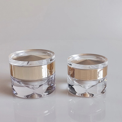 Round Bottle With Purple Cone Cosmetic Packaging Set Cosmetic Jar