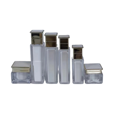 Acrylic Cream Bottle Ladies Cosmetic Plastic Jar For Face Cream Skincare